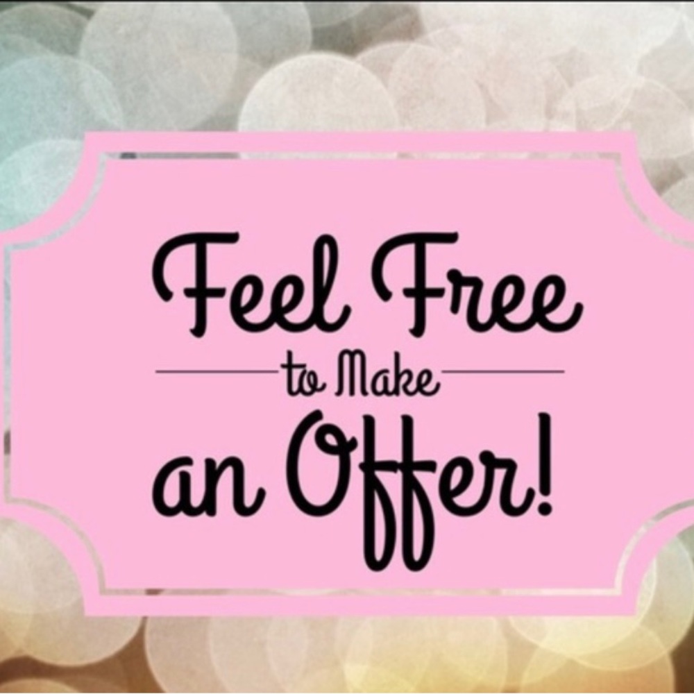 Reasonable offers considered